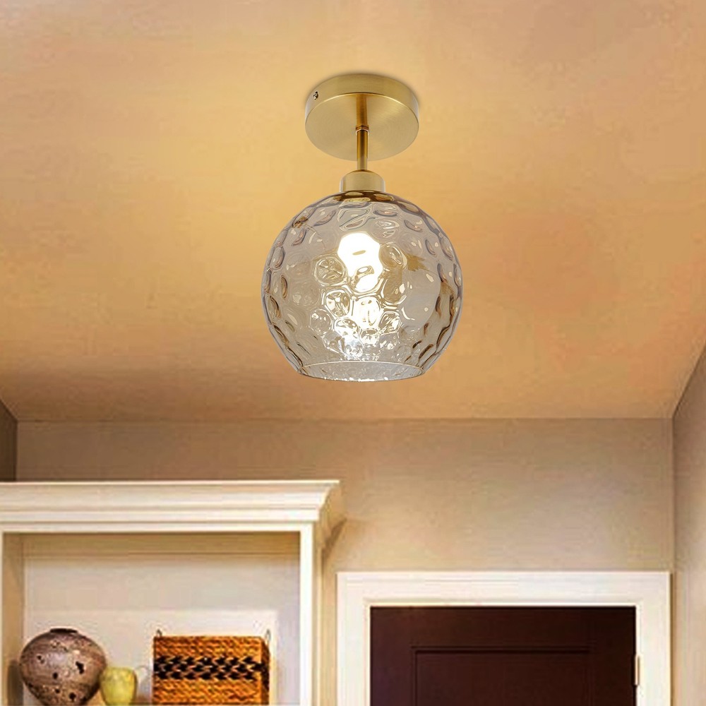 Gold Flush Mount Ceiling Light Fixture Modern Semi Flush Mount Ceiling Light