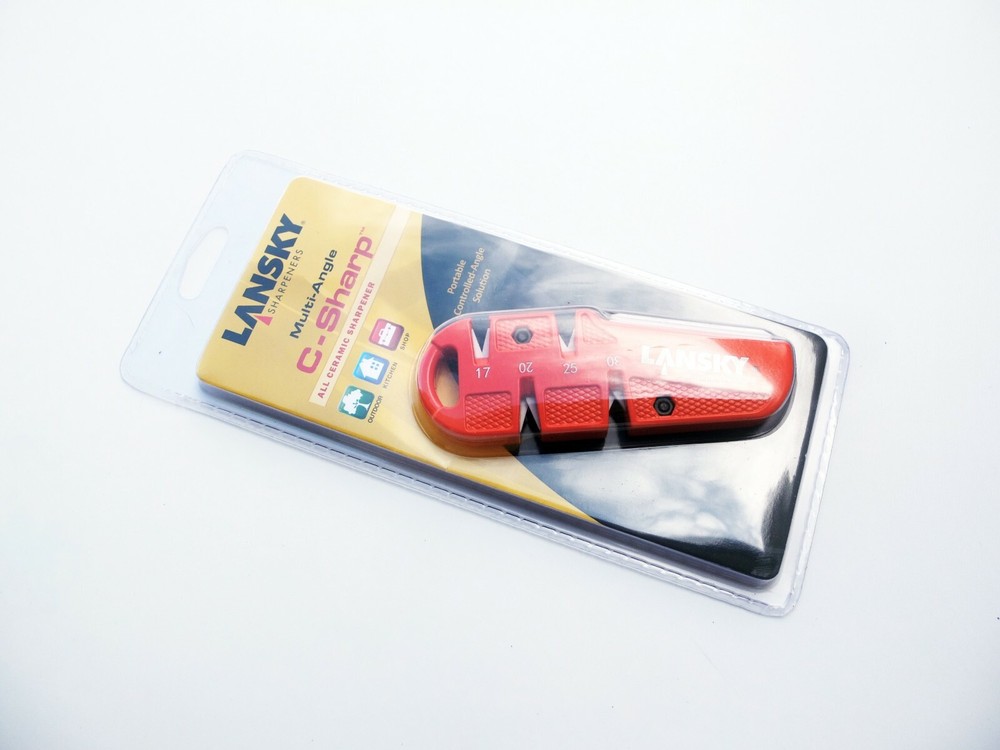 LANSKY Sharpeners 5 in 1 C-Sharp Multi Angle Ceramic Pocket Sharpener