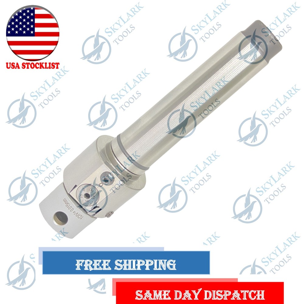 PRECISION ADJUSTABLE BORING HEAD 1.5'' WITH MT2 Shank