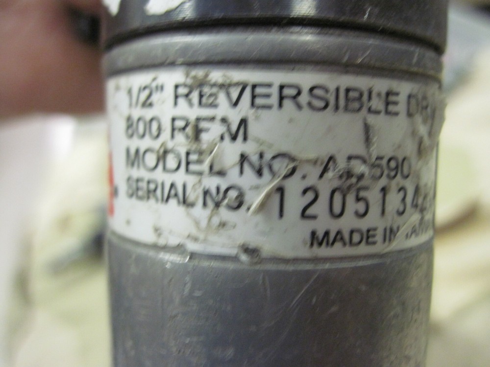 MAD TOOLS 1/2" REVERSIBLE DRILL MODEL: AD 590