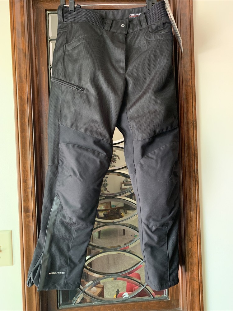 FirstGear Mesh Tex , black, womens size 10.