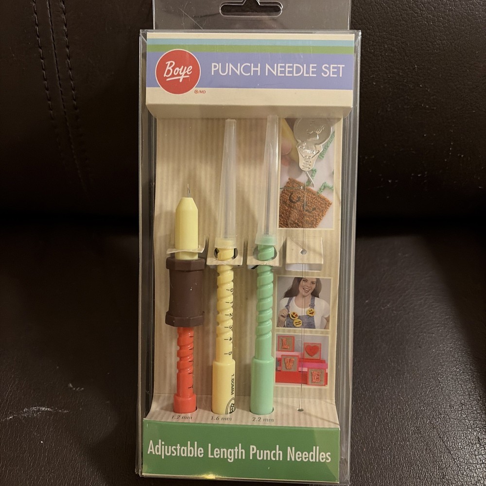 Boye Punch Fun 3 Size Punch Needle Set 7495A