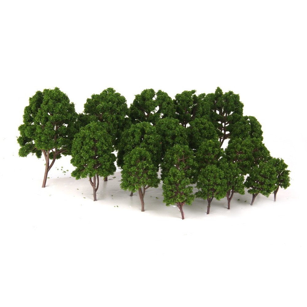20 Train Layout Model Tree 1:75 HO For Diorama Scenery