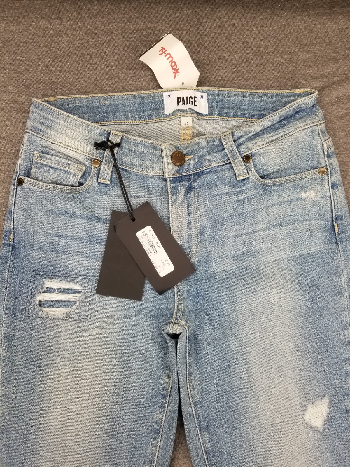 BRAND NEW W/ TAGS PAIGE ULTRA SKINNY VERDUGO WOMENS JEANS 27x29 $189 MSRP