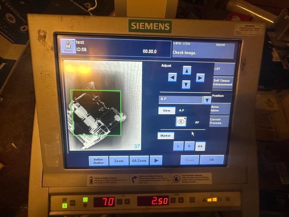 Siemens XP digital, with Detector