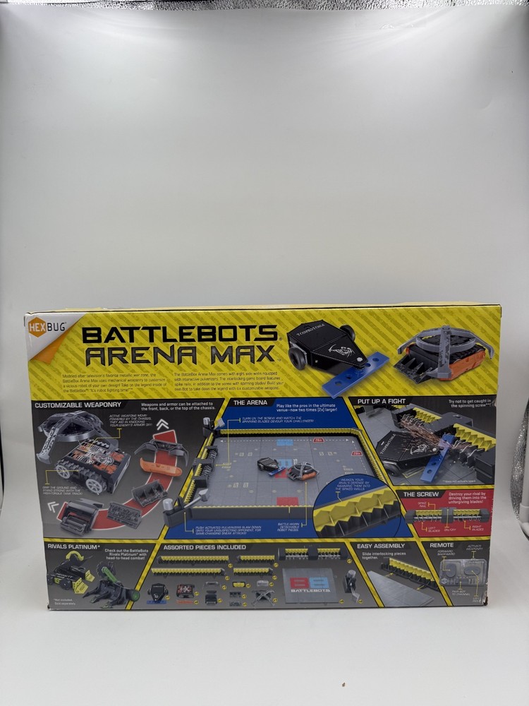 Hex Bug - Battlebots Arena Max "Beat The Legend" USED