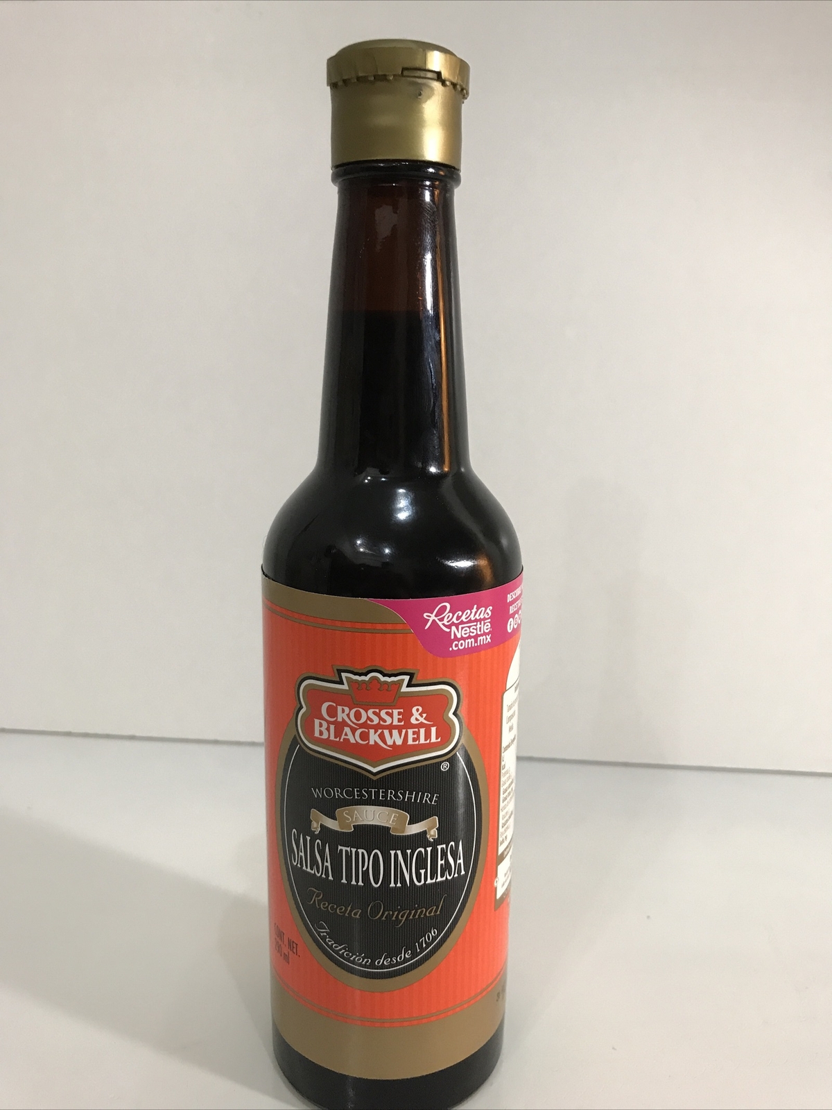 CROSSE & BLACKWELL Salsa Tipo Inglesa – Worcestershire Sauce 290ml