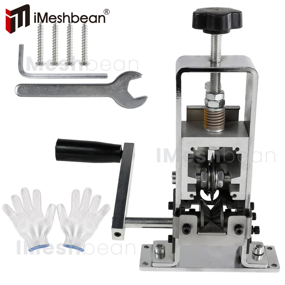 Manual Wire Stripping Machine Drill Powered Hand Crank Wire Stripper Tool 1-25MM