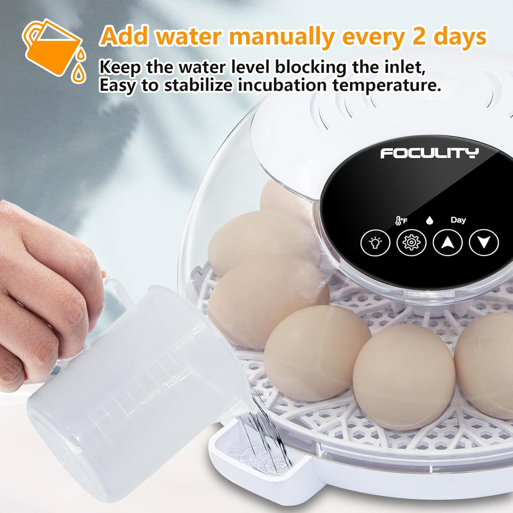 Egg Incubators for Hatching Eggs with Smart Automatic Turning Small Poultry Duck