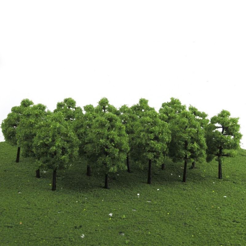Scenery Model tree Plastic Decoration Accessories Landscape 40Pcs Train Useful