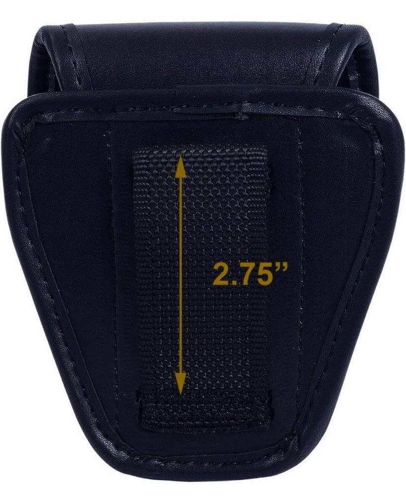 BlackHawk Black Single Handcuff Pouch Molded Solid Plain Finish 44A100PL - USA