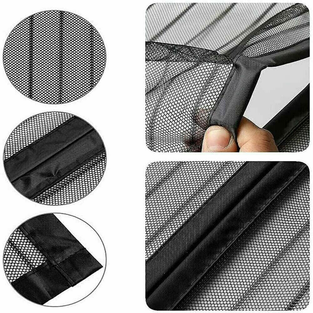 Magnetic Screen Door Retractable Mesh Net Pet Patio Hands Free Mosquito Magic