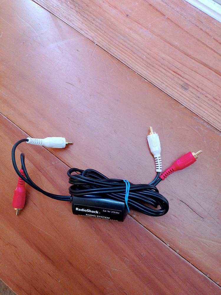 Radio Shack Audio System Ground Loop Isolator