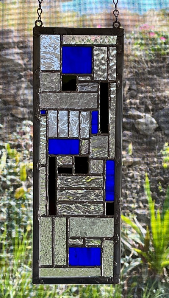 stained glass panel window