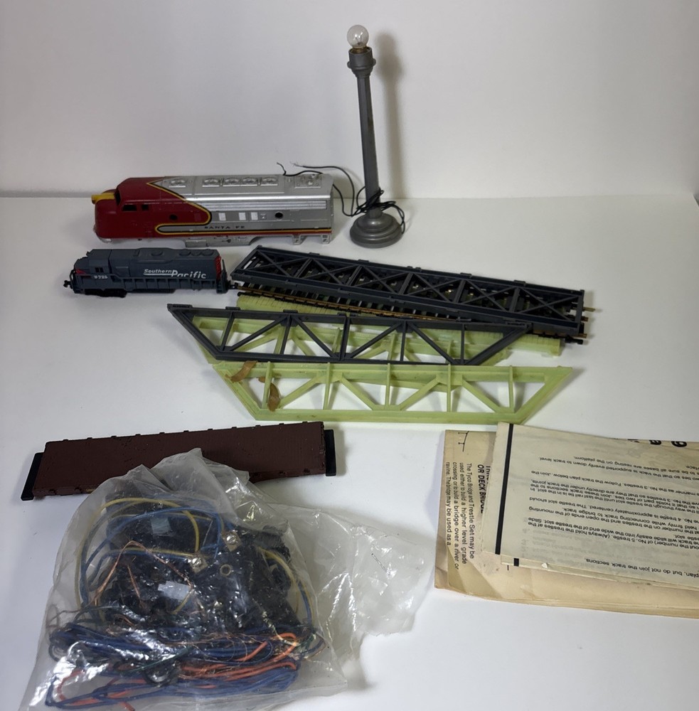 Lot Of Model Train Equipment ~ Used ~ Untested