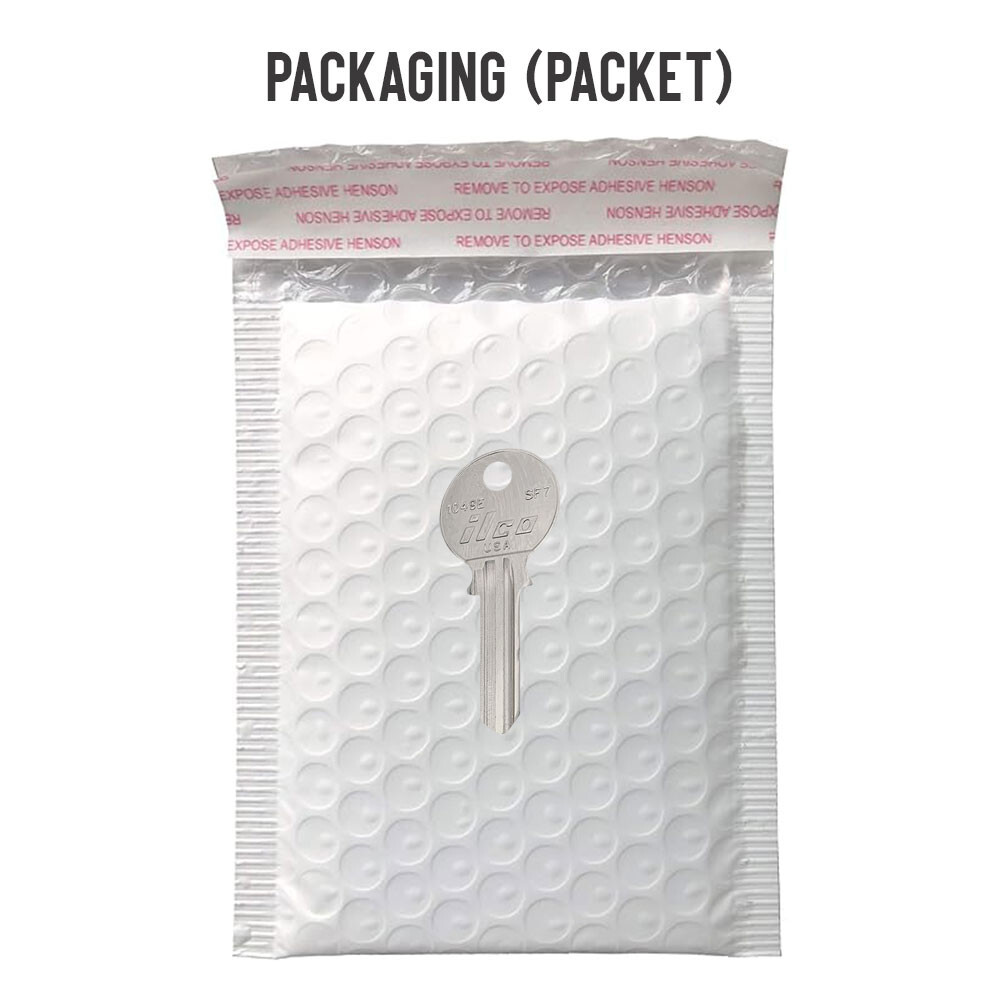 1049E Key Blank – Nickel
