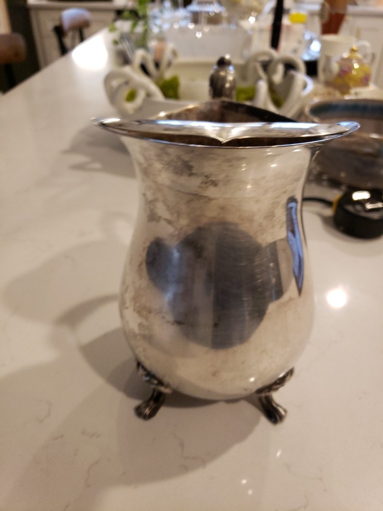 Vintage Silver Plated Water Pitcher