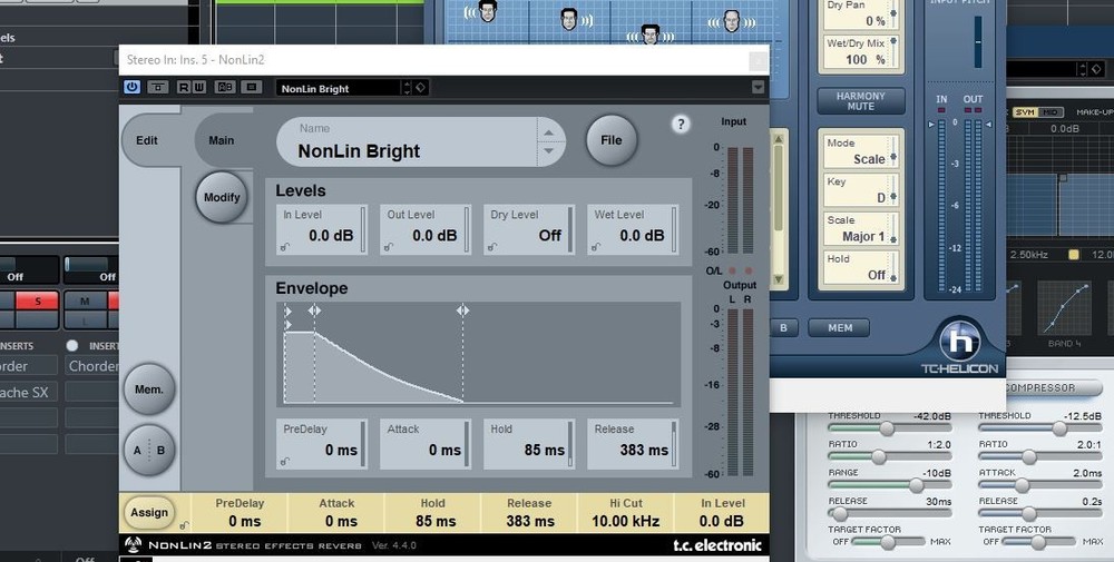 TC Powercore MK2 PCI Card with system 6000 plugins.