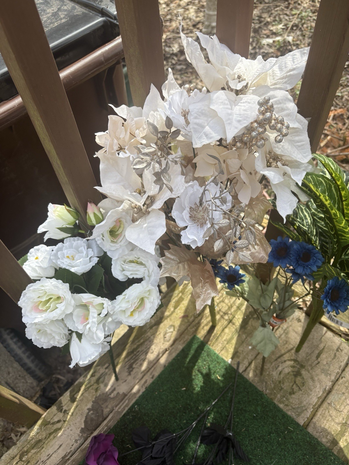 Mega Lot 500+ Artificial Silk Real Touch Assorted Flowers Bulk Weddings Crafts