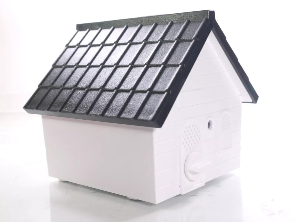 Sonic Bark Control Device with Decorative Touch! Small House NO BOX