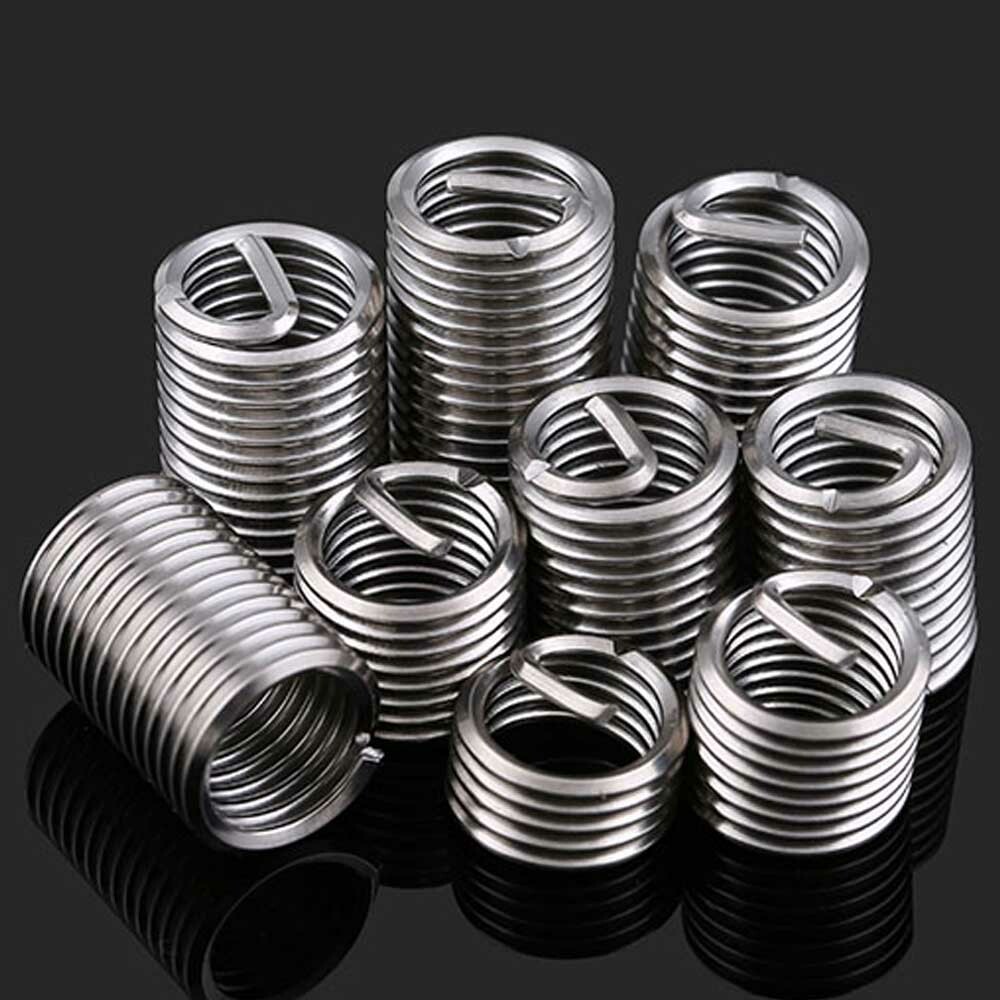 M6 -0.75 Fine Thread A2 Stainless Steel Helical Coil Insert Wire Threaded Insert