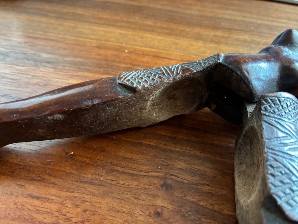 Polinesian Wood Nut Cracker
