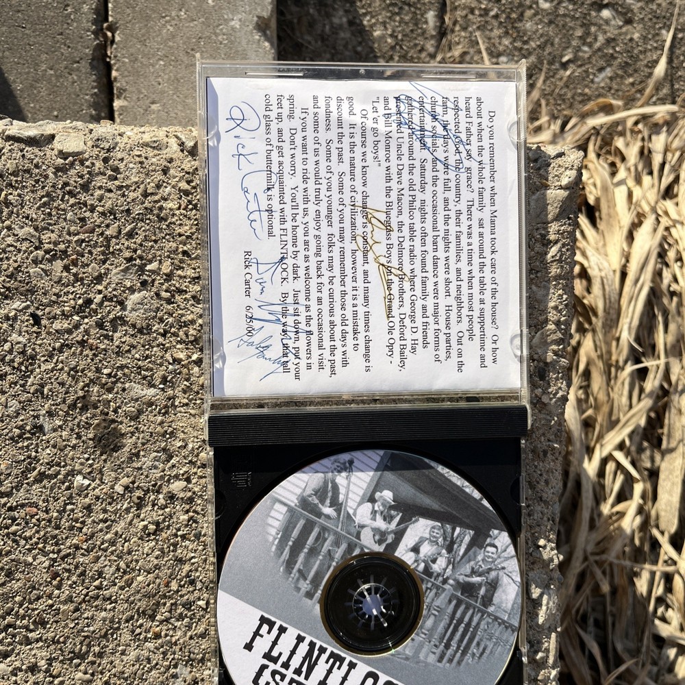 Still By Flintlock Signed CD