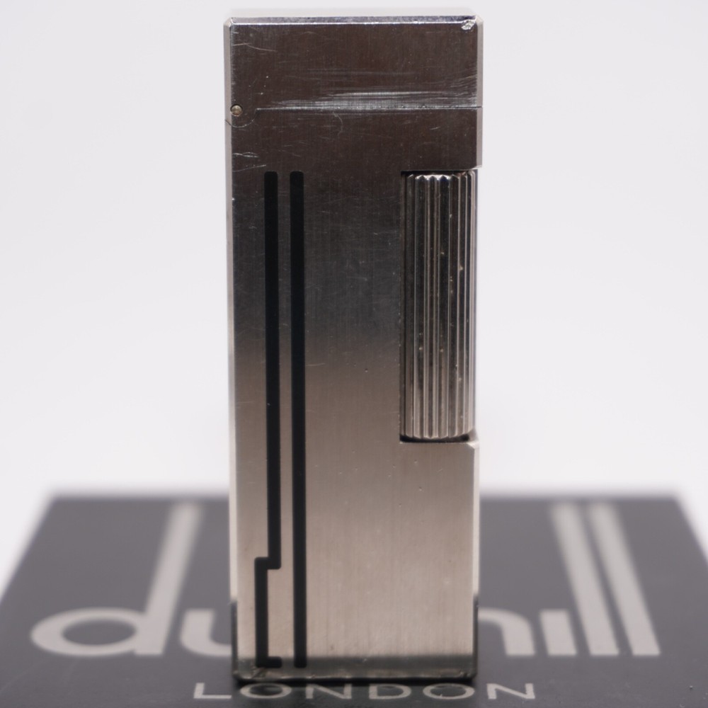 Limited edition item Dunhill lighter stainless d pattern_Ultrasonically cleaned