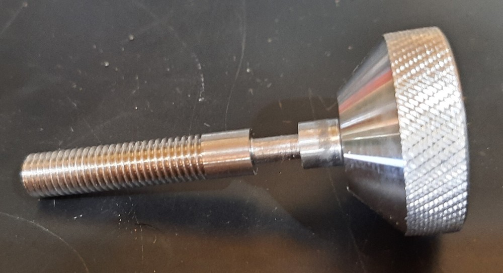 Dillon powder measure adjustment knob