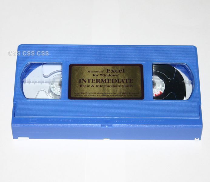 Video Projects Quick Study How to Learn Excel MS DOS Office Computer Skills VHS