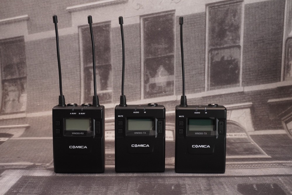 Comica CVM-WM300(A) Dual Wireless Transceiver+Receiver