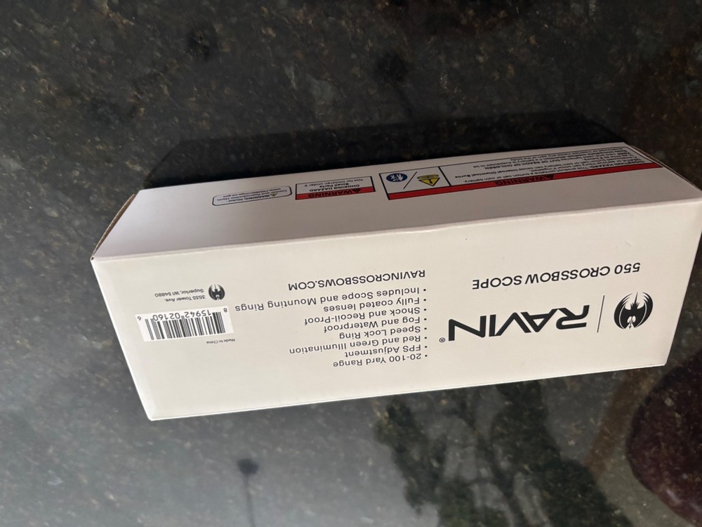 Ravin 550 Crossbow Scope new in box
