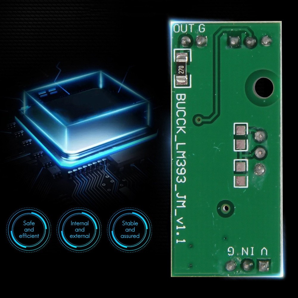 3Pcs LM393 3.5-24V Voltage Comparator Module with LED Indicator High Level2199