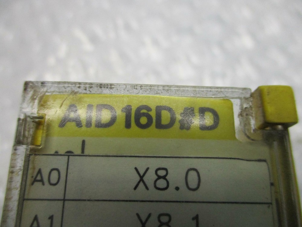FANUC AID16D#D MODULE (COVER ONLY) UNMP