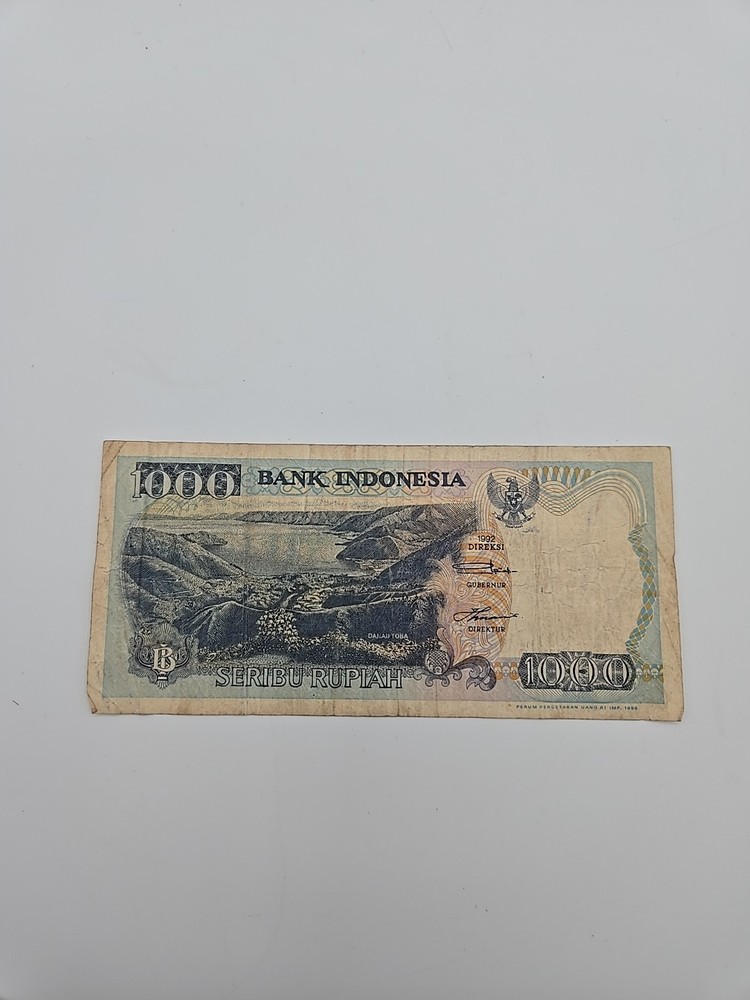 1992 Indonesia 1000 Rupiah Note