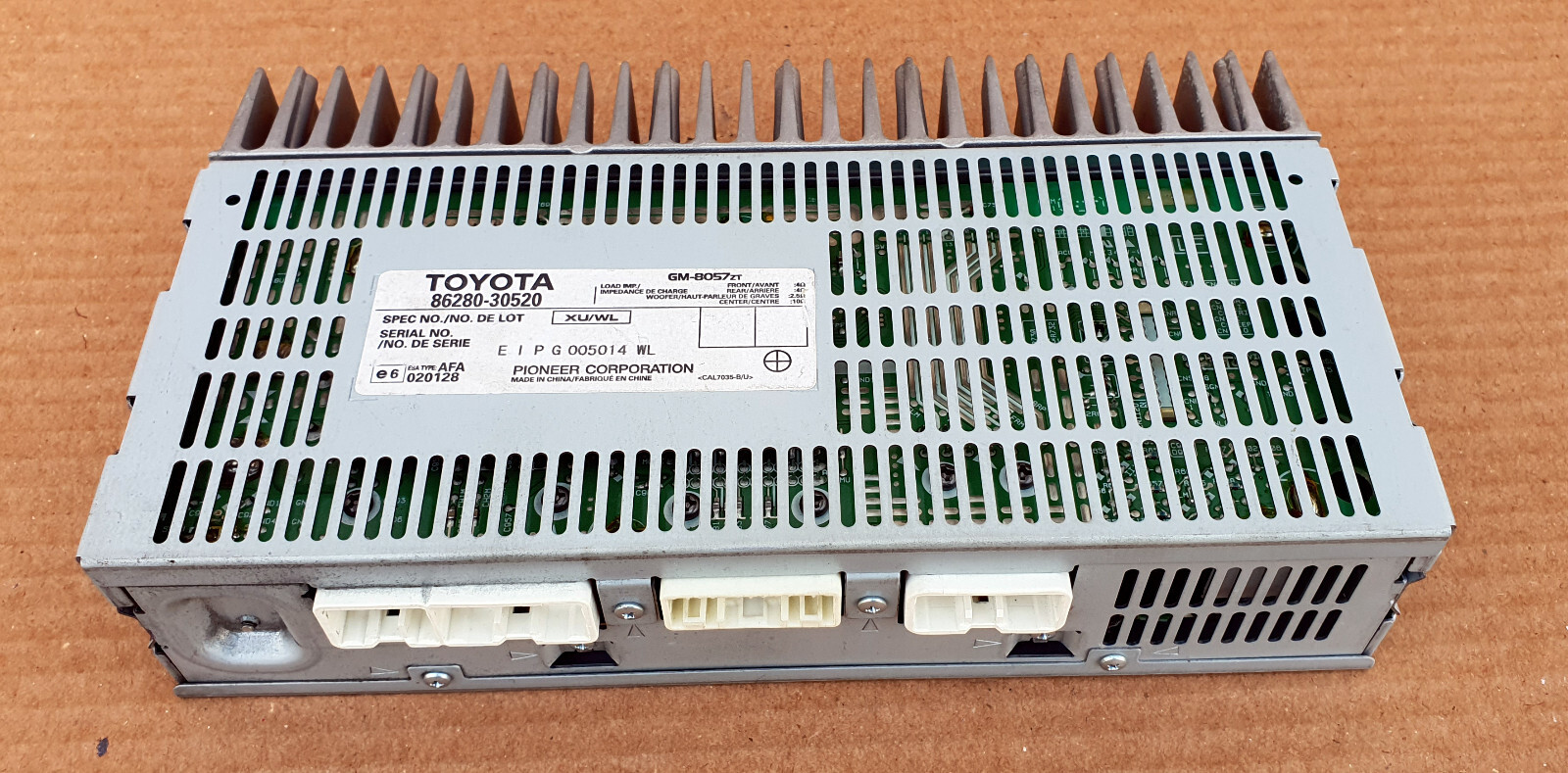 Lexus GS350, GS450H 2007-2011 Pioneer Amplifier 86280-30520 Oem Used