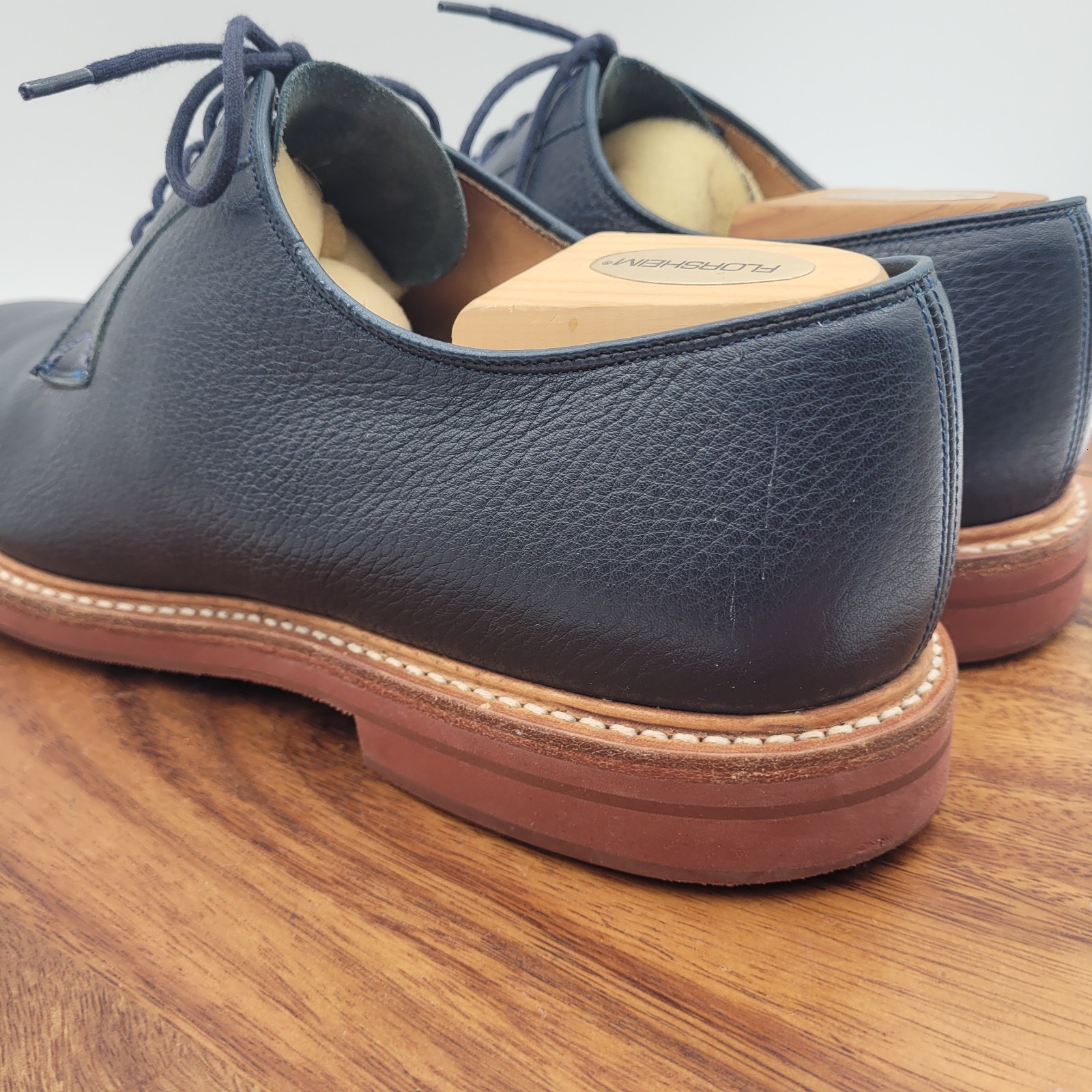 Church's Fulbeck Full Grain Pebbled Leather Derby Mens Shoes Sz 10 Nazy