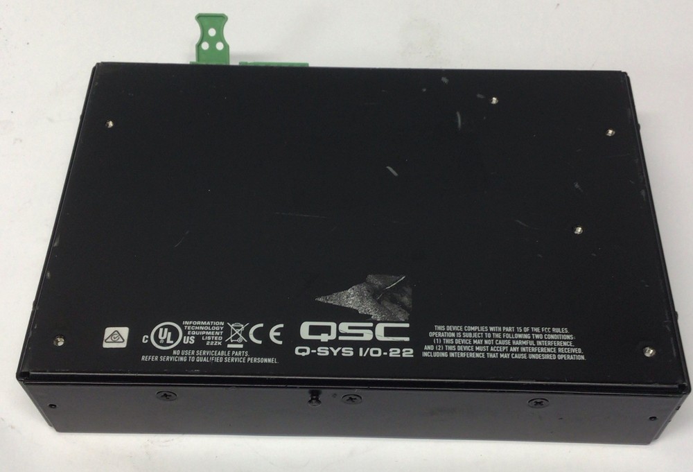 QSC Model Q-SYS I/O-22