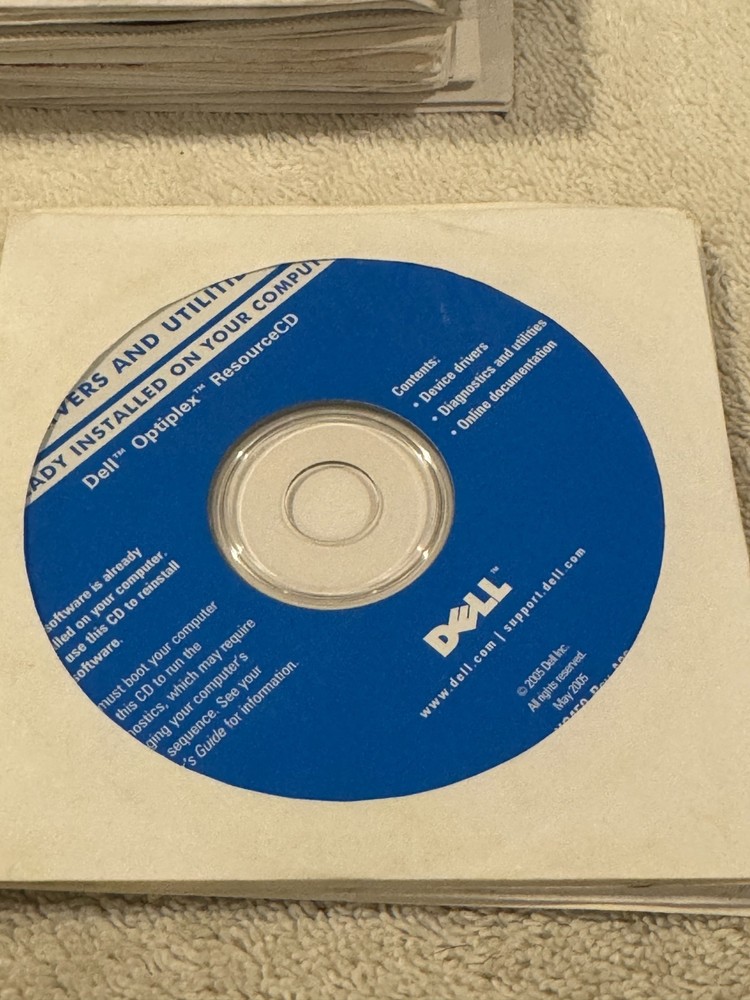 Dell Optiplex Resource CD - CD ONLY NEW/SEALED!!!