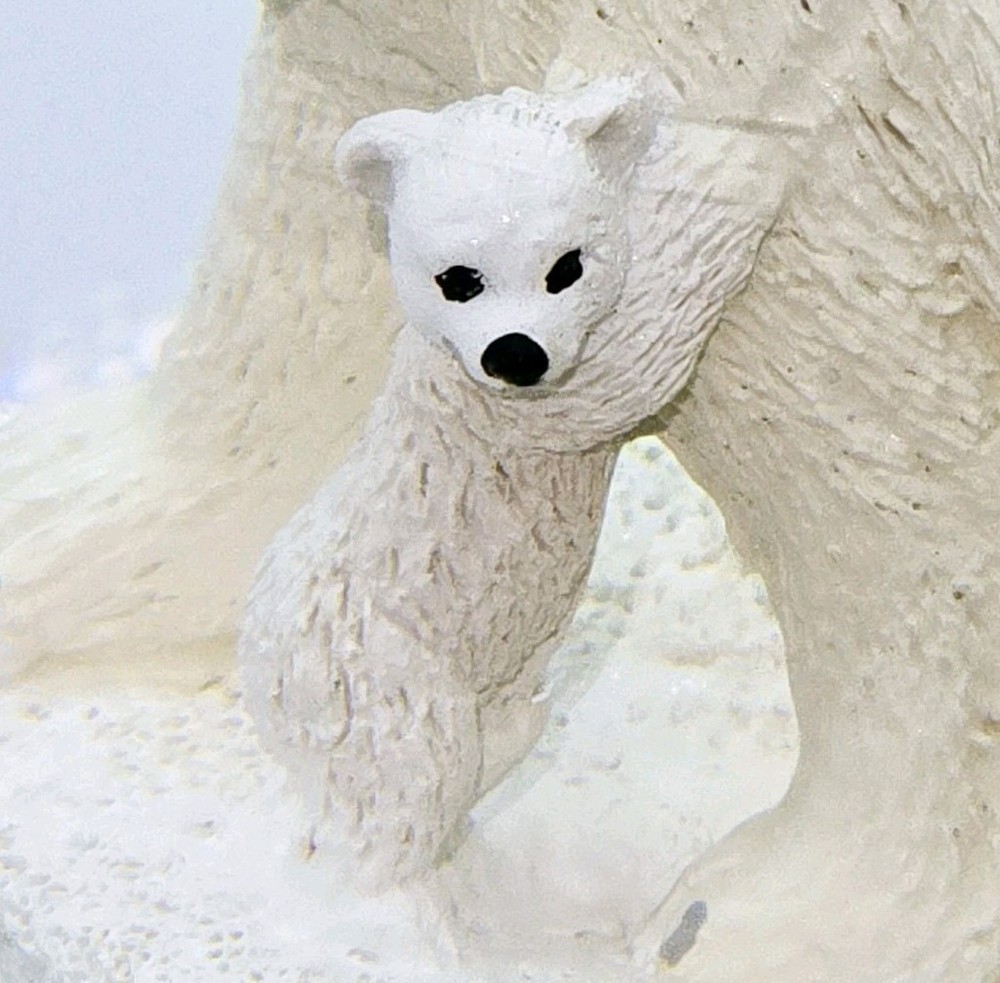 Polar Bear Holiday Snow Globe