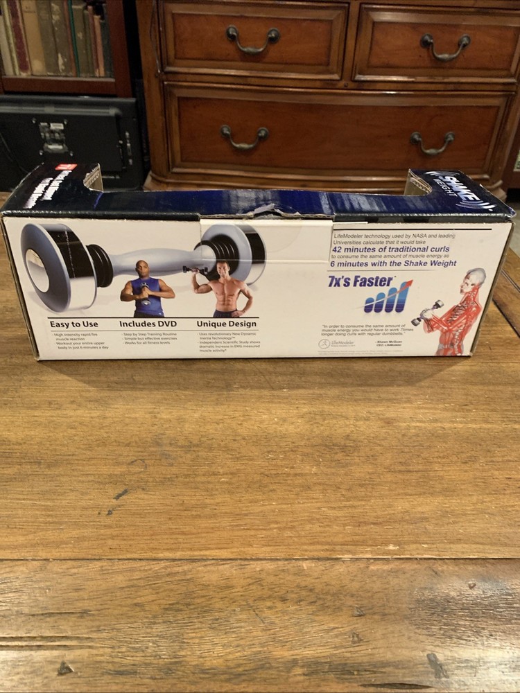 SHAKE WEIGHT 5 Lbs. As Seen on TV Grey