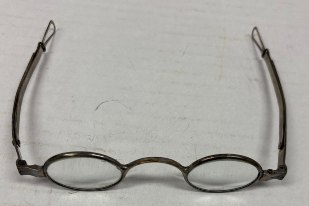 Silver Reading Spectacles - Signed E. Hughes