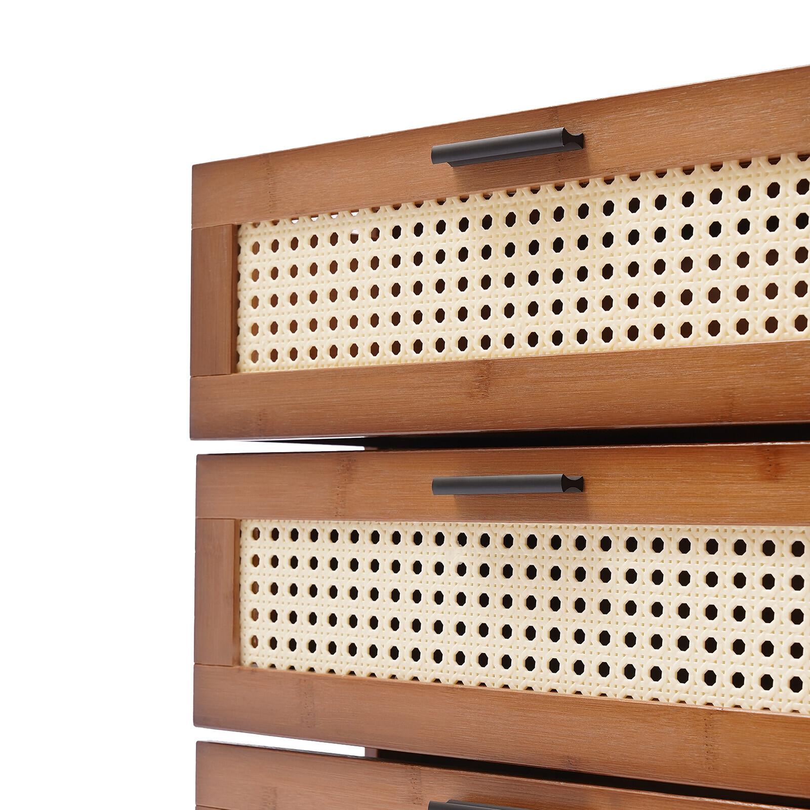 Nightstand Storage Cabinet & 3-Drawer Bedroom Bedside End Table Furniture NEW