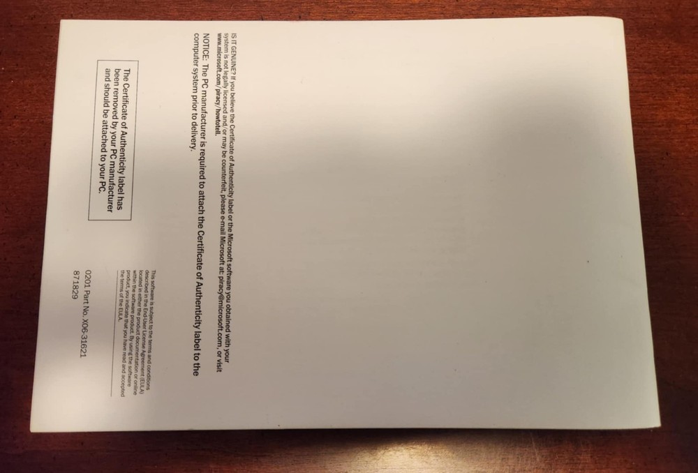 Microsoft Windows 2000 Professional Quick Start Booklet