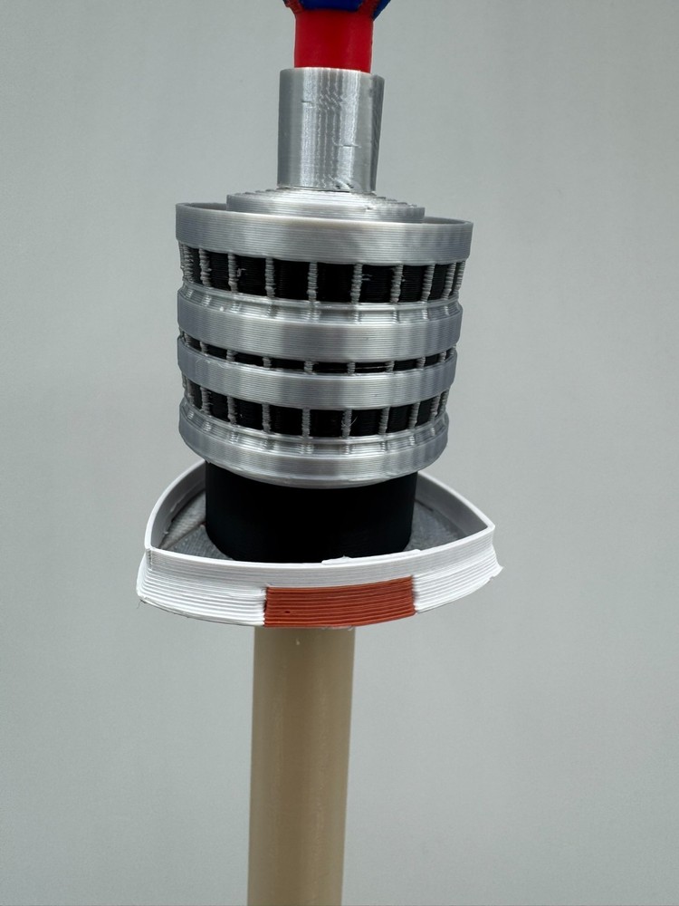 The Danube Tower Model- 3D Printed