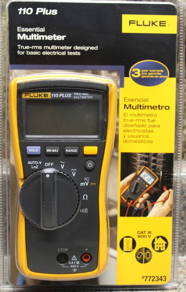 Fluke 110 Plus Essential Multimeter