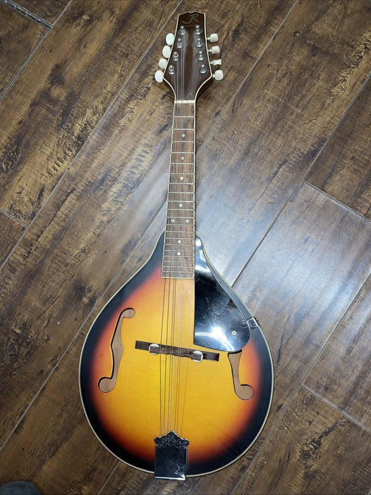 Vintage  J. Reynolds A-style mandolin 8 Strings Without Case Missing 1 String