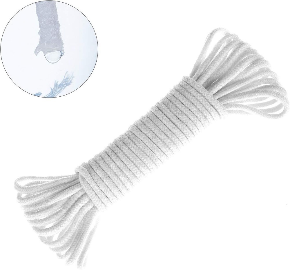 30 Ft Self Watering Wick Cord for Plants Automatic Hydroponic Drip System
