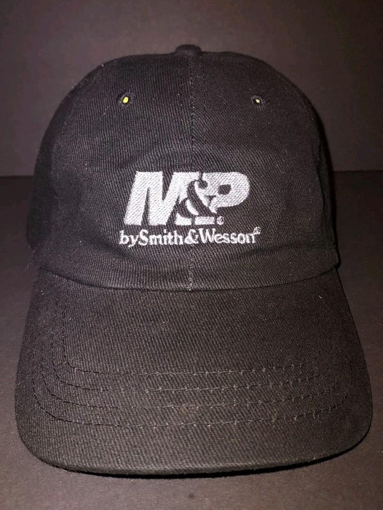 Smith & Wesson M&P Tactical Black Baseball Cap – Adjustable Hat 2ab