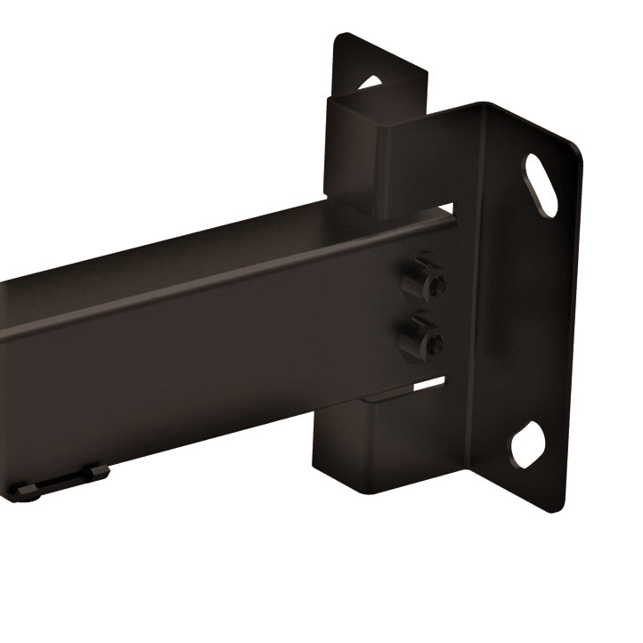 Universal Projector Ceiling or Wall Mount Bracket Tilt DLP LCD - 44 lbs - Black